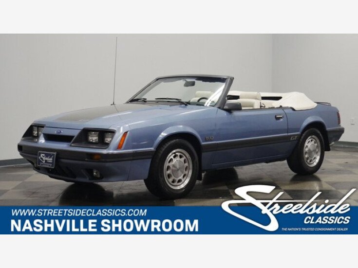 Thumbnail Photo undefined for 1986 Ford Mustang GT Convertible